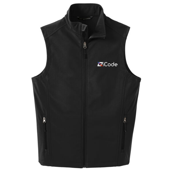 iCODE Printed Left Chest logo - Core Soft Shell Vest Thumbnail
