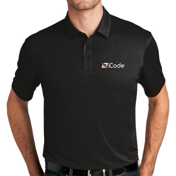 iCODE Printed Left Chest logo - UV Choice Pique Polo Thumbnail