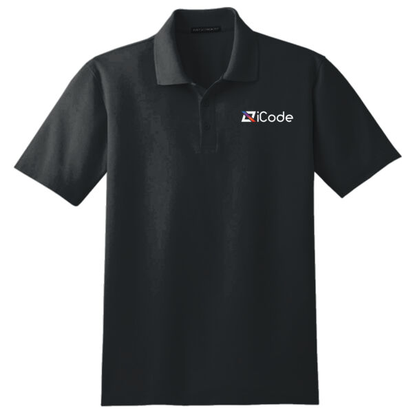 iCODE Printed Left Chest logo - Stain Release Polo Thumbnail